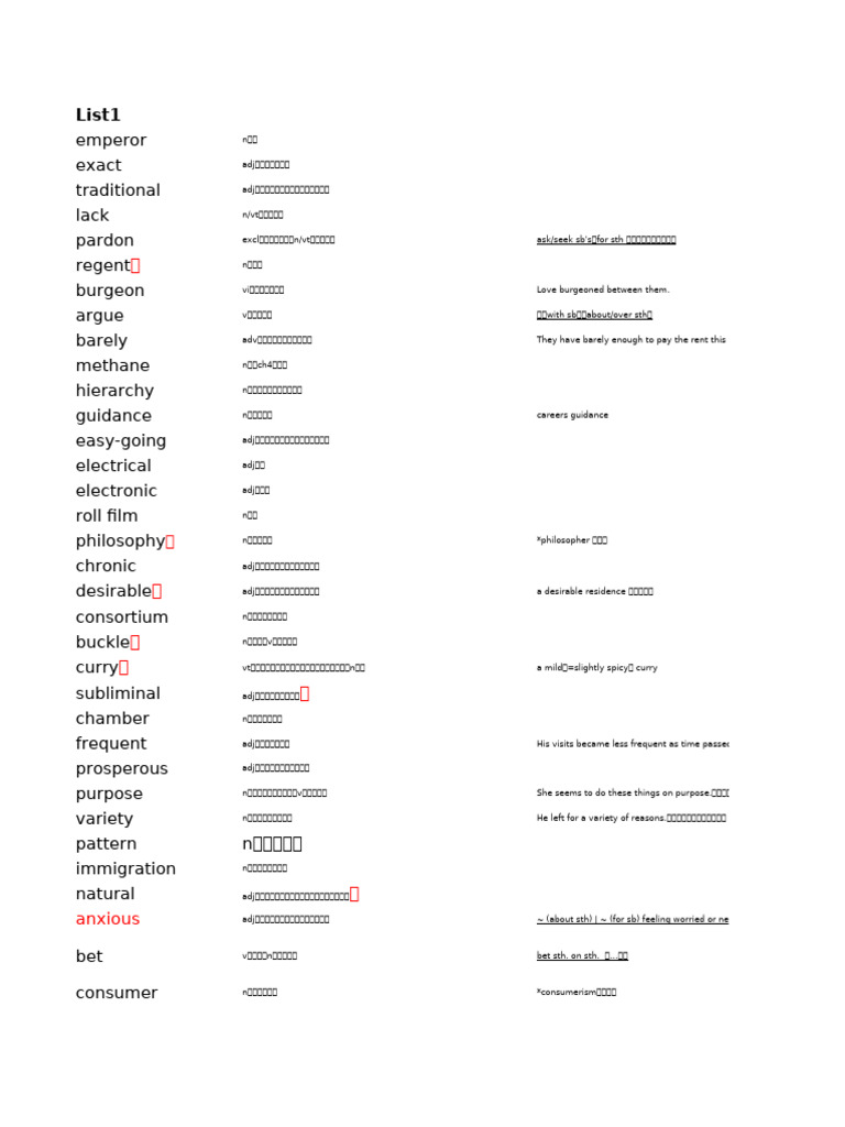 雅思单词汇总| PDF