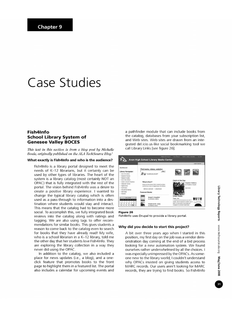 Drupal Chapter 9 Case Studies | PDF