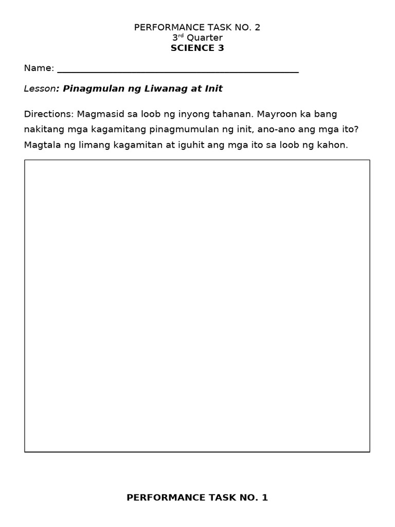 Sci3 Ptask2 Q3 | PDF