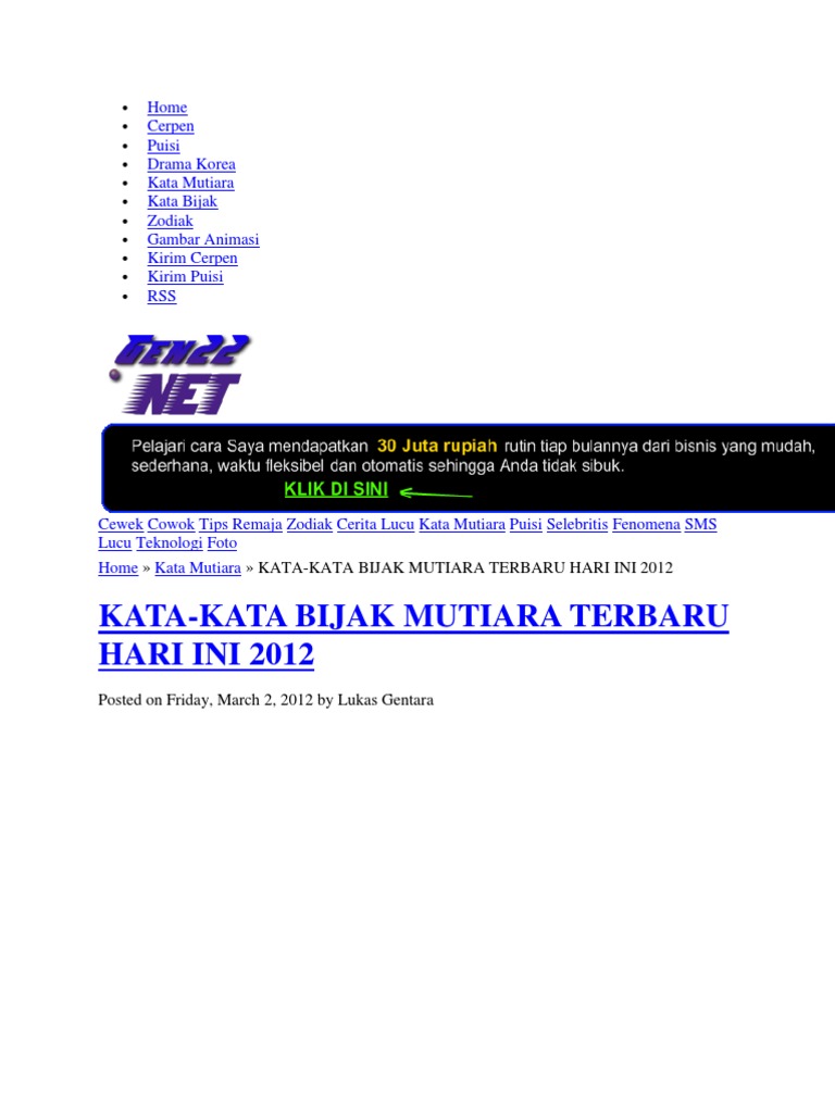 Kata Bijak