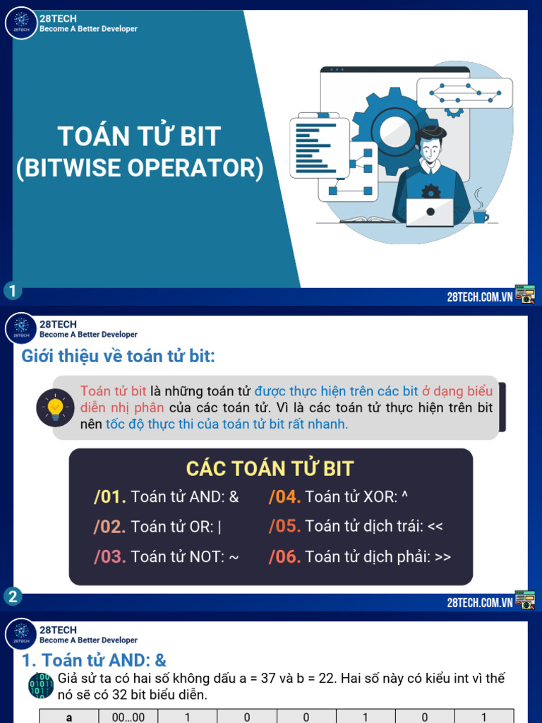 Toán T Bit | PDF