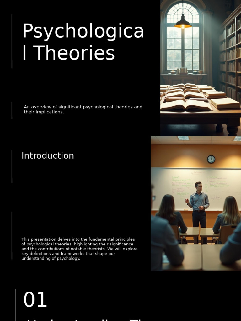 Psychological Theories | PDF | Psychology | Psychoanalysis