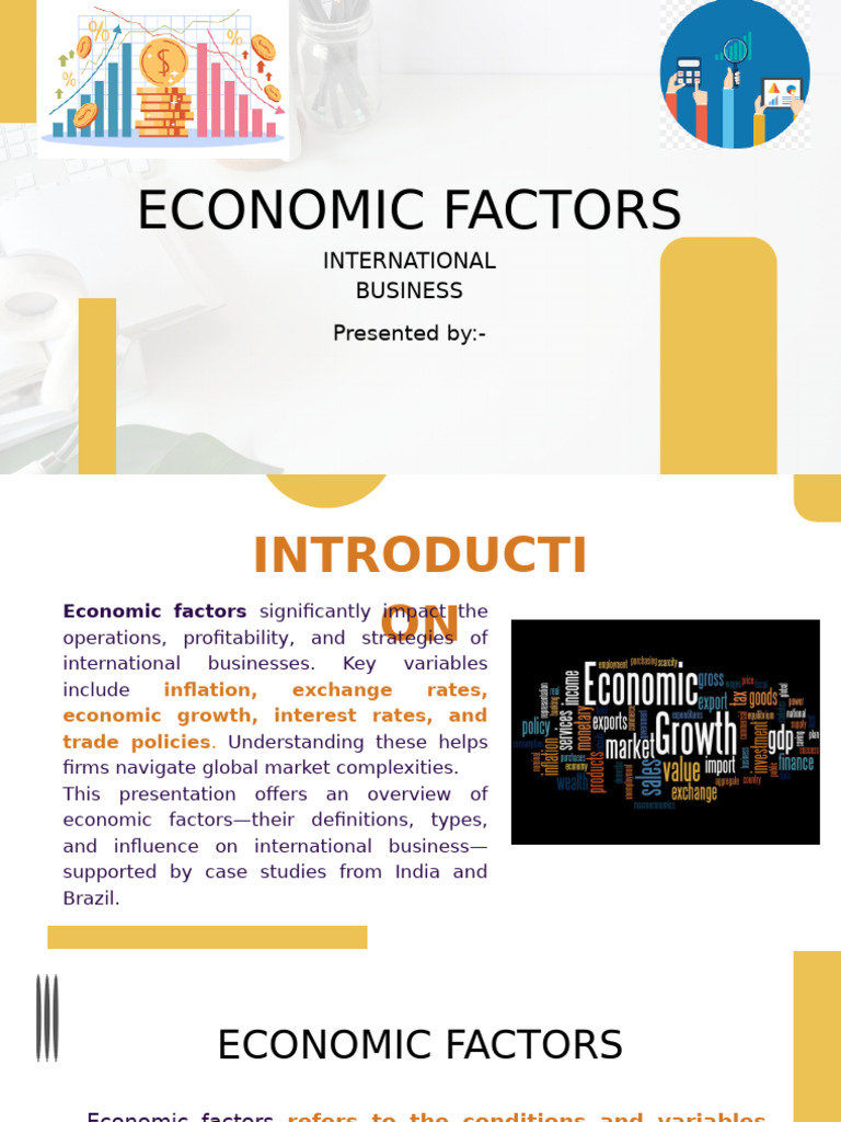 Economic Factors in International Business | PDF | Inflation | Exports