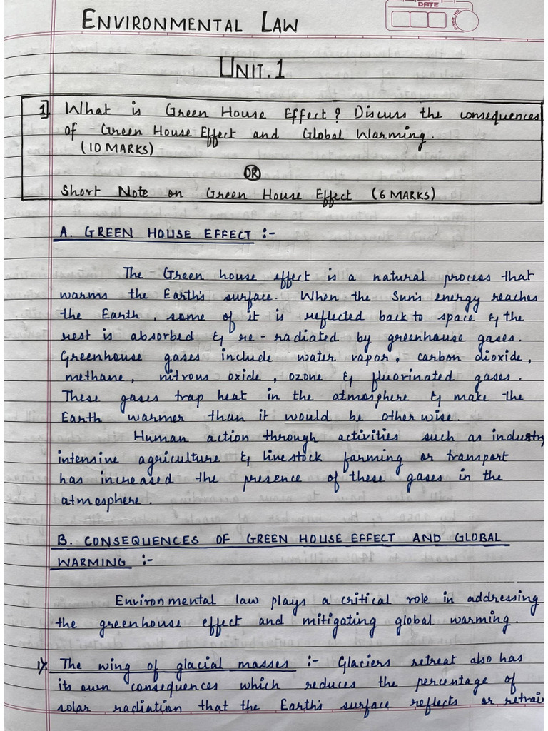 Environmental Law | PDF