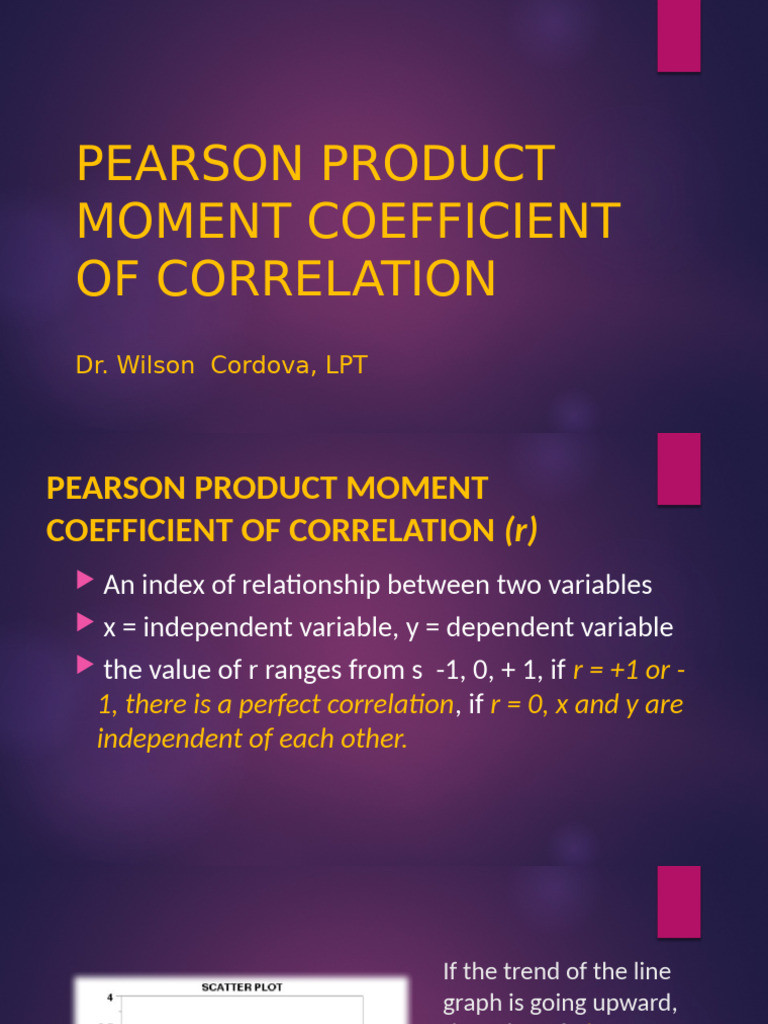 Understanding Pearson Correlation Coefficient | PDF | Scientific Method ...