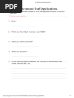 Discord Moderator Application Template | PDF | Cyberspace
