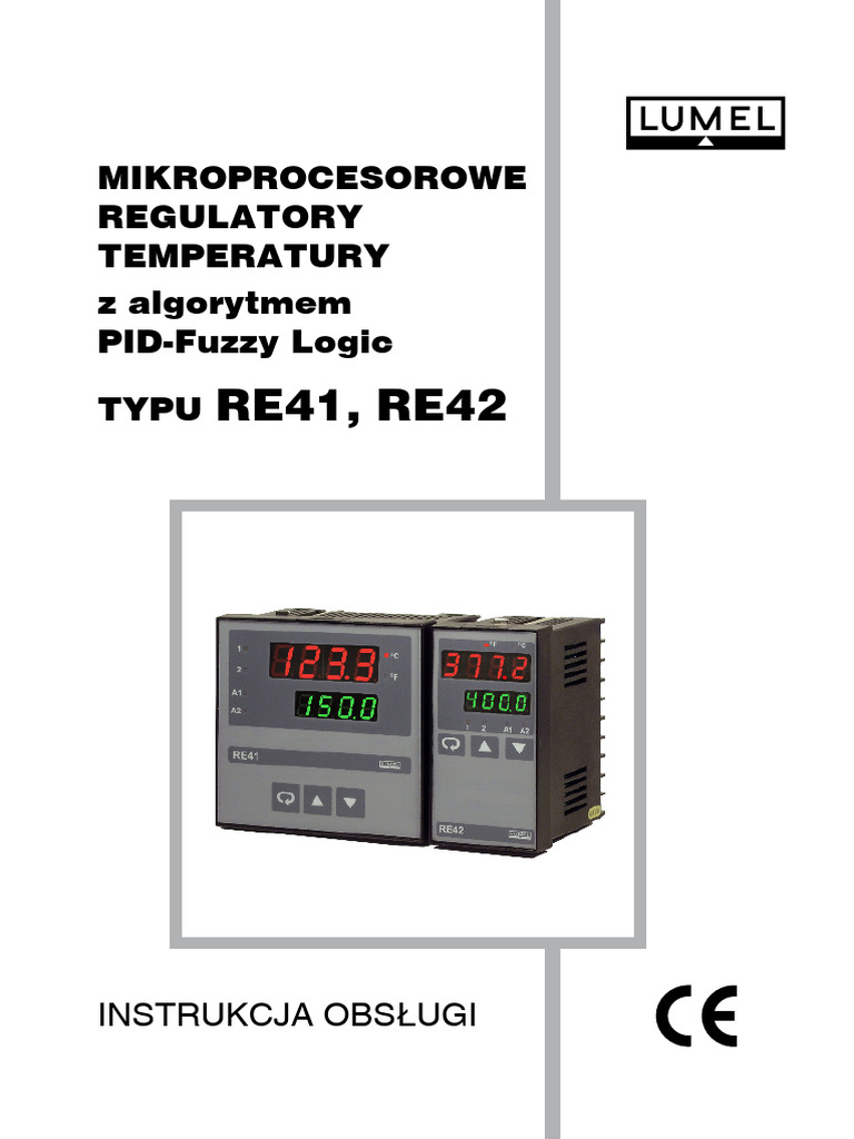 RE41 RE42 Instrukcja Obslugi | PDF
