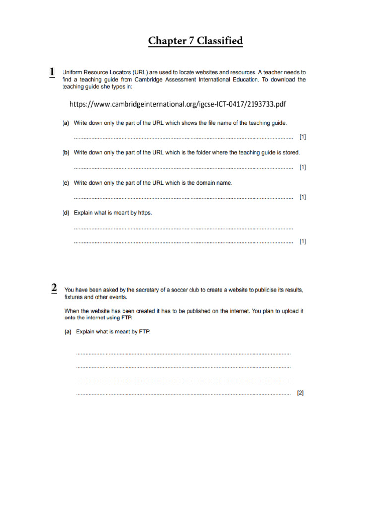 Chapter 7 Theory Classified | PDF