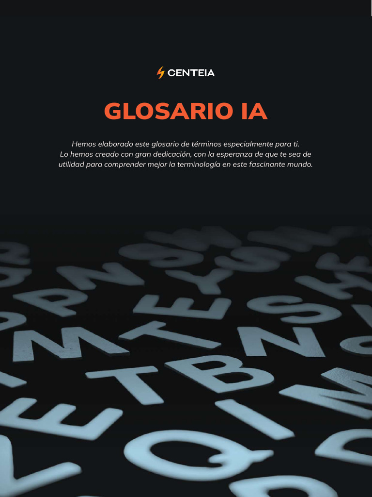 Glosario de Términos de IA | PDF | Inteligencia artificial ...