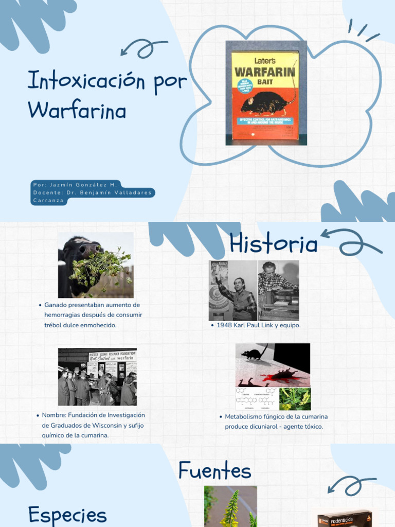 Intoxicación por Warfarina en Perros | PDF | Coagulación | Sangre