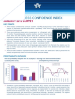 Airline Business Confidence Index: January 2012 Survey