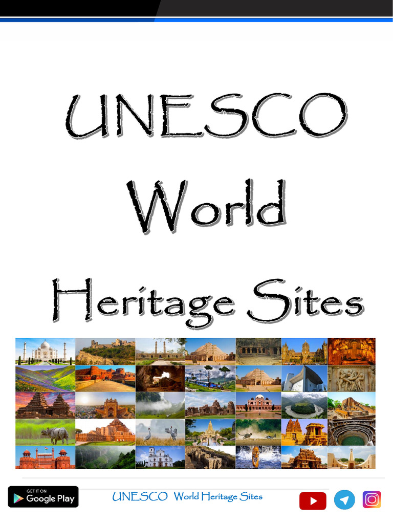 Unesco World Heritage Sites Pdf