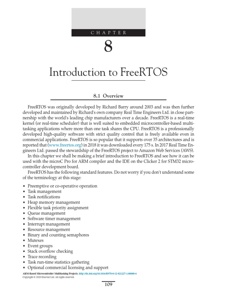FreeRTOS Overview and Installation Guide | PDF | Computer File ...