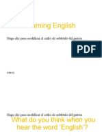 Learning English PP - B2