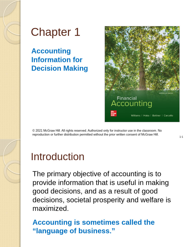 ACC210 Chapter 1 PowerPoint 2 | PDF | Financial Accounting Standards ...