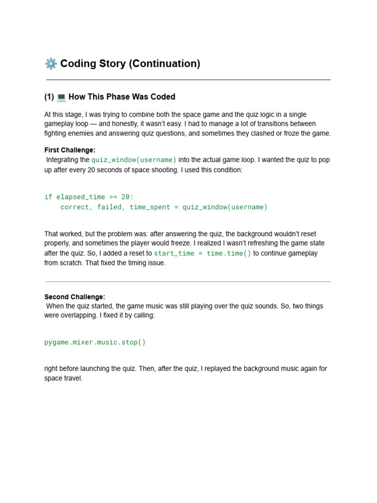 Coding Story (Continuation) | PDF | Computing