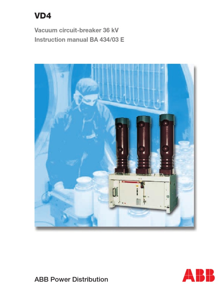 Abb 33kv Vcb Catalogue Switch Electric Arc