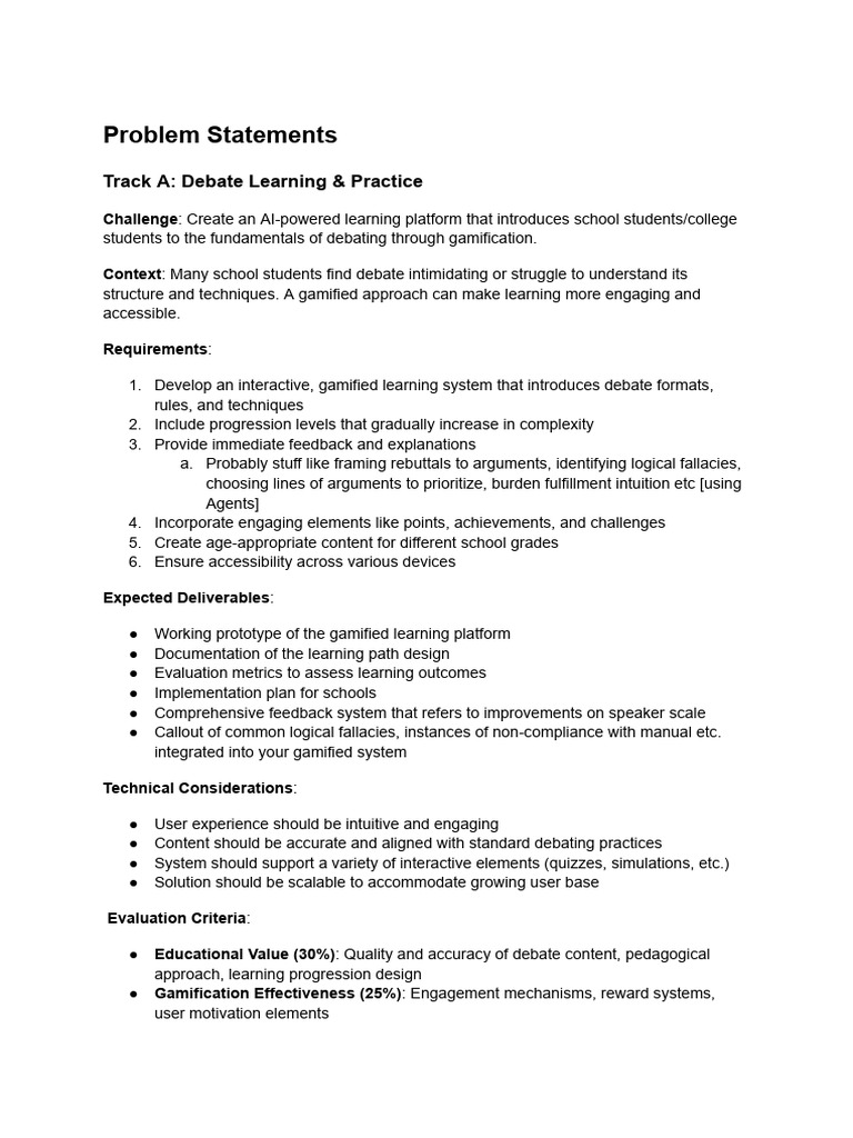 683dec8f43b55 IDL X Agentix Problem Statement | PDF | Artificial ...