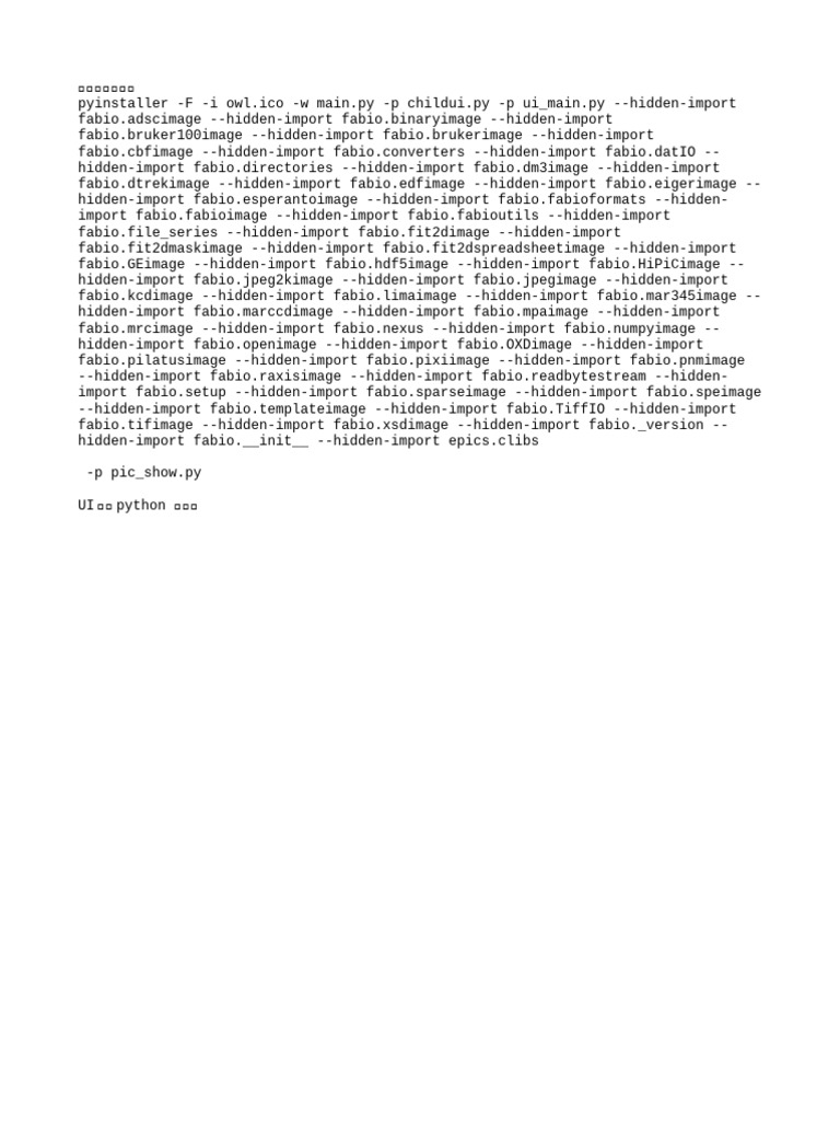 PyInstaller Hidden Imports Guide | PDF