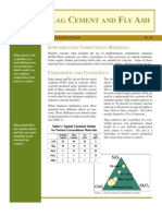 No11 Slag Cement and Fly Ash