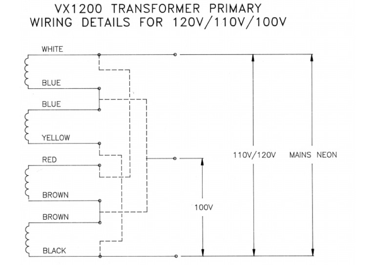 Laney Vx1200 Wiring SCH | PDF