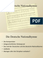 Die Deutsche Nationalhymne