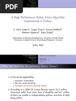 Sccolbert Robot Vision