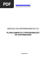 Escala Mensal de Enfermagem Pronta | PDF | Enfermagem