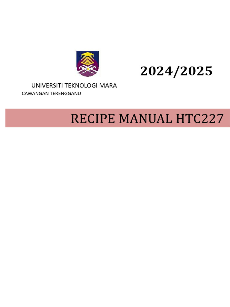 Advanced Culinary Skills Recipe Manual | PDF | Pasta | Pesto