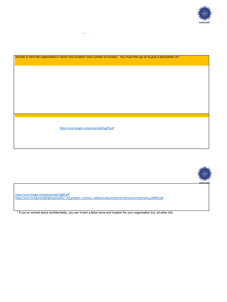 Sohail Sharif IG2 Risk Assessment, 00541476 | PDF | Occupational Safety ...