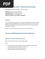 Hackathon Problem Statements | PDF