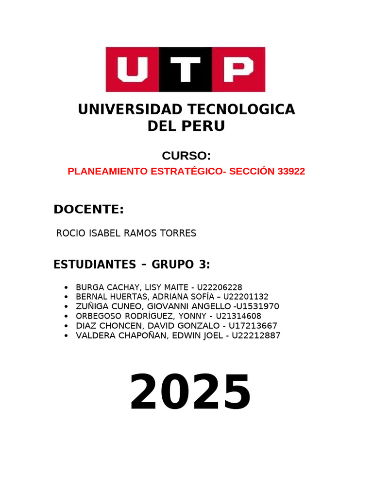 FODA - GRUPO 3 - SEMANA 5 Se Cambiaron Frases para Ser Mas Entendible | PDF