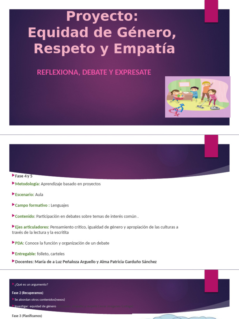 Presentacion Equidad de Genero | PDF