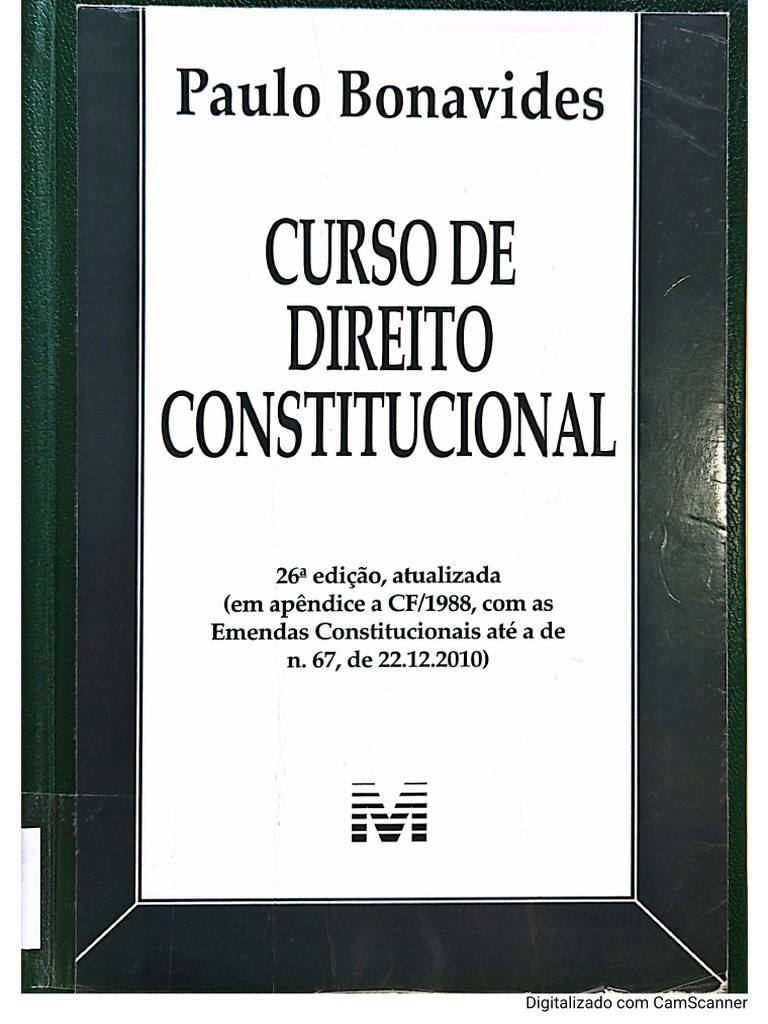 Paulo Bonavides Princípios | PDF
