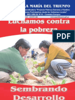Revista Lucha Contra La Pobreza Municipal Id Ad Villa Maria Del Triunfo - 2006