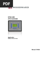 DTSC-200A ATS Controller Operation Manual | PDF | Ac Power | Relay