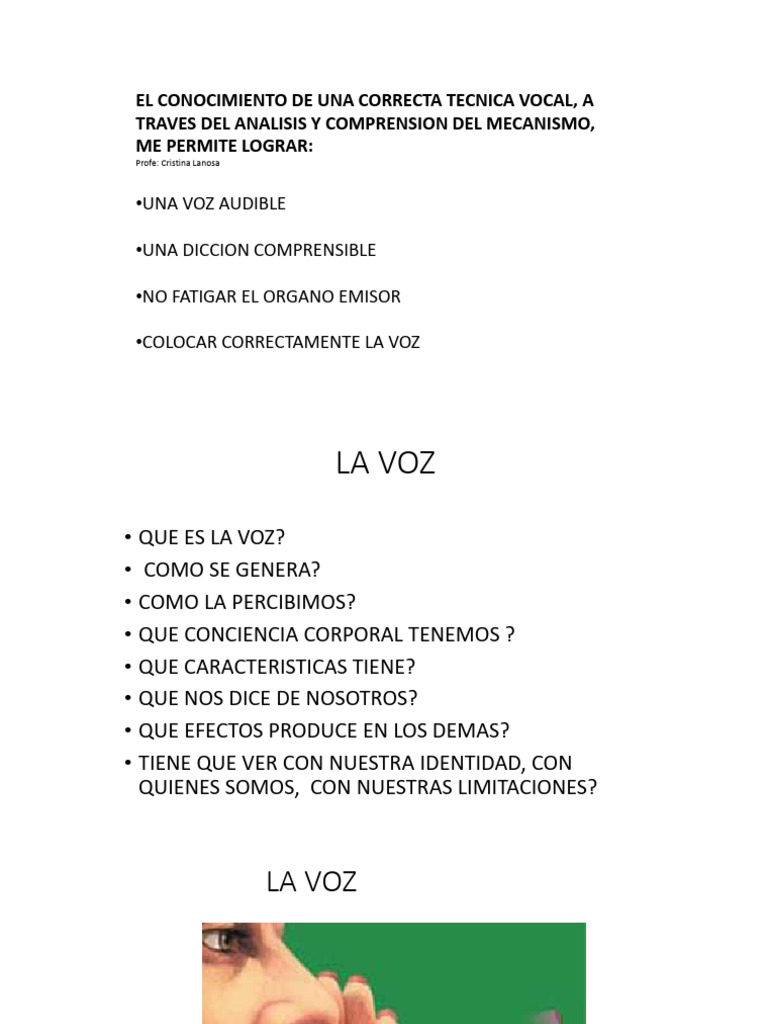 Técnicas para Mejorar la Voz y Respiración | PDF | Respiración | Pulmón