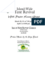 Tent Revival Poster 3 30 4-1-12