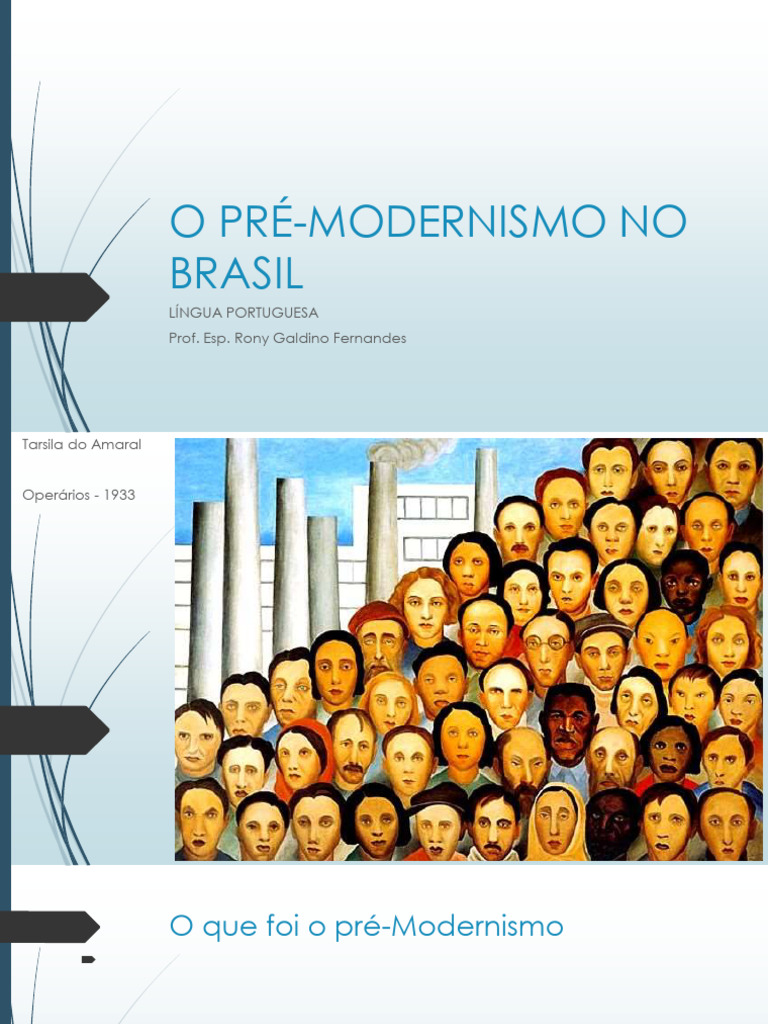 Pré Modernismo | PDF | Brasil