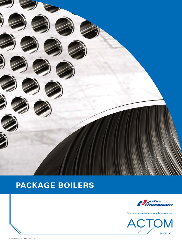ACTOM Package Boilers Overview | PDF | Boiler | Coal