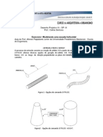 Exercício Modelagem Escada Helicoidal