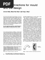 Parting Directions For Mould and Die Design: Lin-Lin Chen, Shuo-Yan Chou and Tony C Woo