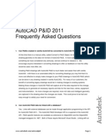 Autocad Pid 2011 Frequently Asked Questions