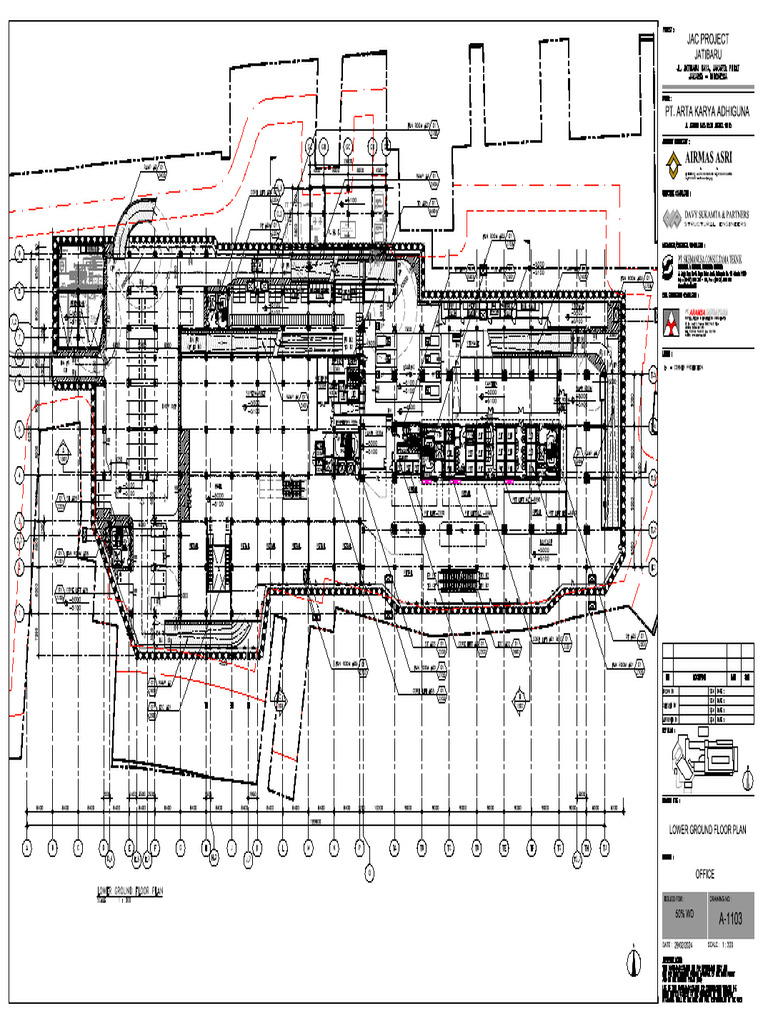 A-1103 Lower Ground Floor Plan | PDF