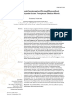 Analisis Dampak Implementasi Strategi Komunikasi