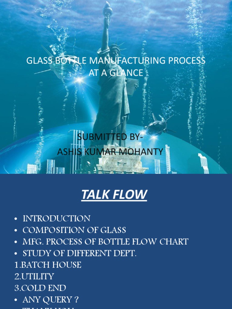 Bottle Manufacturing Process PDF Glasses Industries