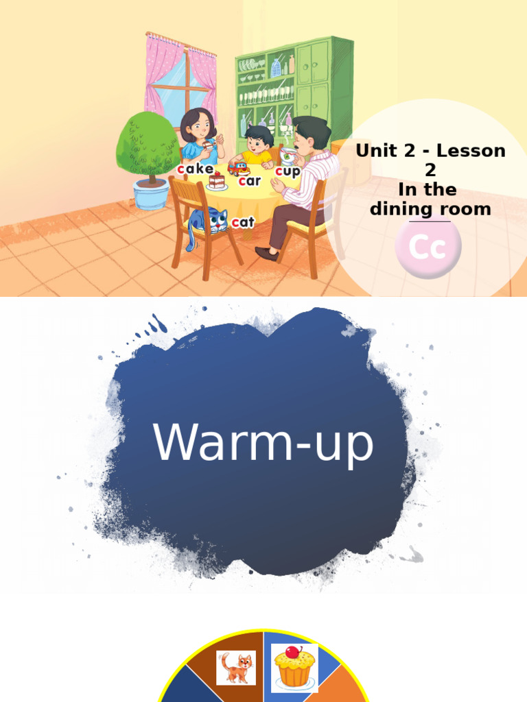 Dining Room Lesson: Listen and Chant | PDF