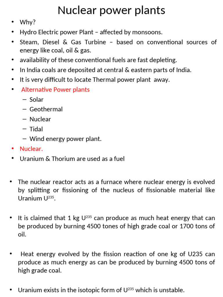 Energy from 1 kg of Uranium U235 | PDF | Nuclear Reactor | Nuclear Fuel