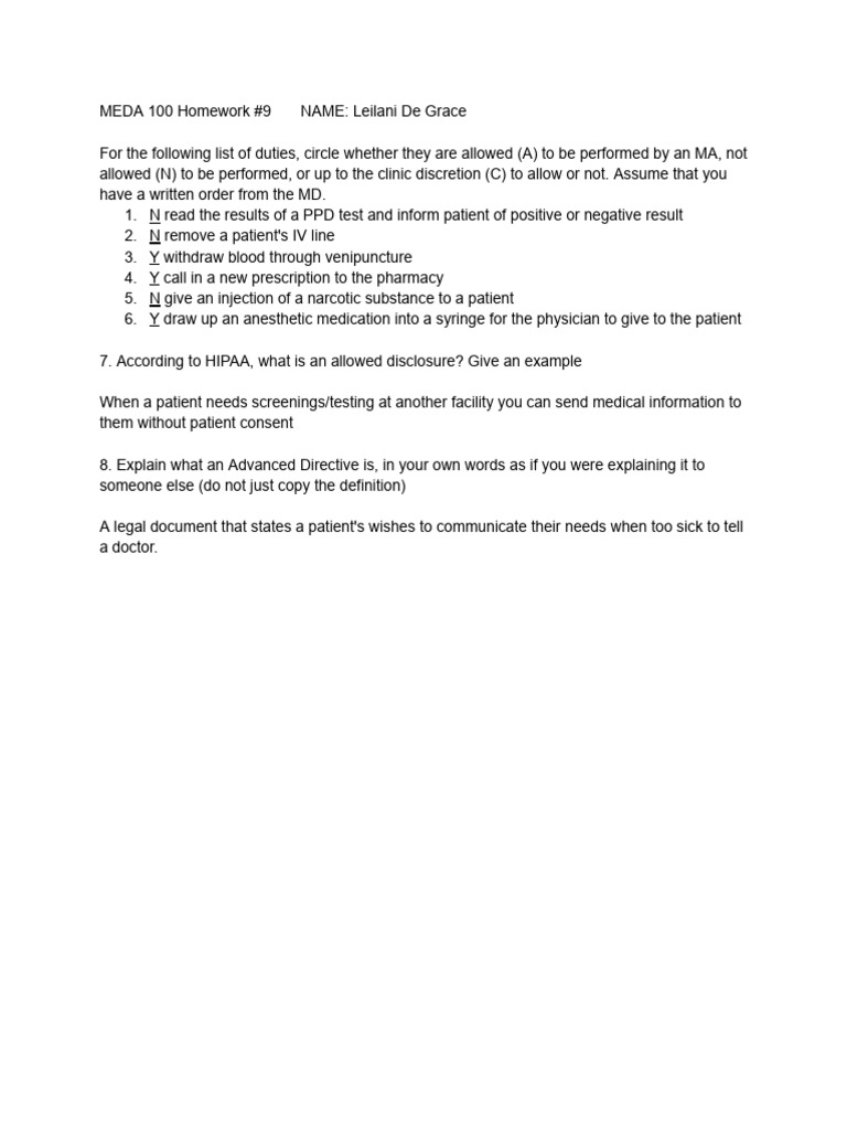 Meda 100 HW #9 | PDF