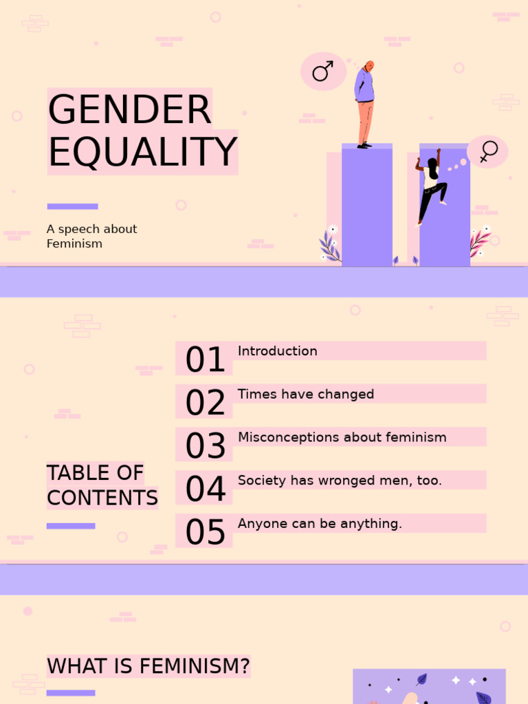 Understanding Feminism and Gender Equality | PDF